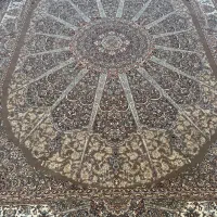 فرش فرهنگیان/دو‌تخته فرش گردویی ۱۲ متری تراکم ۱۲۰۰