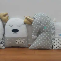 تشک گارد دار به همراه بالش کاملا سالم و نو|اسباب و اثاث بچه|ابهر, |دیوار