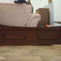 تخت ۲ نفر چوب خارجی بسیار محکم