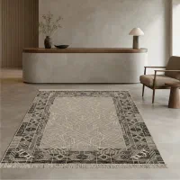 فرش فرشینه مینیمال زیره نمدی چیدمان گرم و مدرن