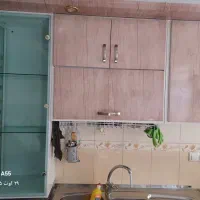 کابینت فلزی در حد نو|آب‌چکان و نظم‌دهنده ظروف|بروجرد, |دیوار