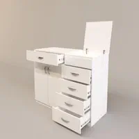 کنسول دراور چند کاره|بوفه، ویترین، کنسول|رشت, گلسار|دیوار