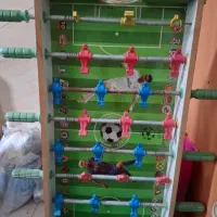 فوتبال دستی به همراه ۲تا توپ کفش استوک چمنی