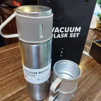 فلاسک همراه با سه فنجان|سماور، چایساز، قهوهساز|مشهد, کوشش|دیوار