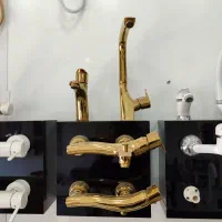 شیرآلات بهداشتی و روشویی کابینتی|مصالح و تجهیزات ساختمان|ساوه, |دیوار