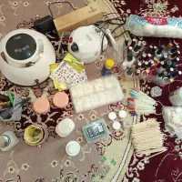 لوازم کامل کاشت ناخن تخفیف خوب