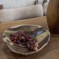 کاسه روستیک دست تراش|صنایع دستی و سایر لوازم تزئینی|اصفهان, شهرک کاوه|دیوار