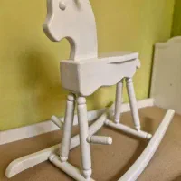 راکر اسب سفید|اسباب‌بازی بچه|کرج, شهرک بنفشه|دیوار