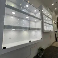 فروش دکوراسیون فروشگاهی ام دی اف دوبل نور پردازی|فروشگاه و مغازه|همدان, |دیوار