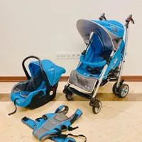 ست کالسکه ، کریر و آغوشی sun baby در حد نو|کالسکه و لوازم جانبی|تهران, جنت‌آباد مرکزی|دیوار