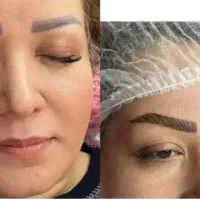 مدل کاملا رایگان میکرو ابرو  روشن‌سازی ابروی تیره