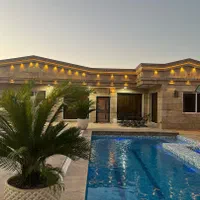 اجاره ویلا استخردار روباز آبگرم/ اصفهانک زیبا