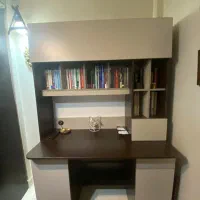 کتابخانه چوبی ومیزتحریر|کتابخانه، شلف، قفسه‌های دیواری|تهران, کرمان|دیوار