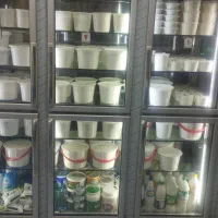 یخچال لبنیاتی شیرسرکن 500تاپینگ پنیر پیشخوان دار