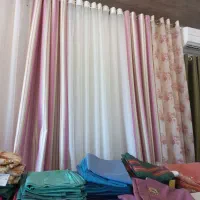 پرده آماده پانچی|پرده، رانر، رومیزی|درگهان, |دیوار