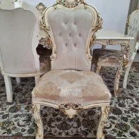 میز ناهارخوری ۶ نفره|میز و صندلی غذاخوری|گرمدره, |دیوار