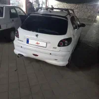 ۲۰۶ ۹۳ تیپ ۵ با لوازم|خودرو سواری و وانت|کاشان, مدرس|دیوار