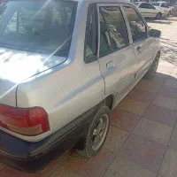 پراید نقره ای مدل 85دور رنگ سالم