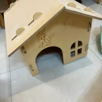 خانه و قفس و یونجه بند و ظرف دستشویی خرگوش