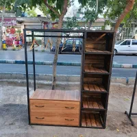 رگال چوبی. لباس|جاکفشی، کمد، دراور|اصفهان, شهشهان|دیوار
