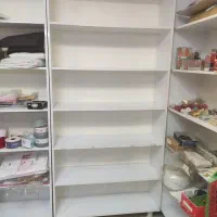 قفسه و کتابخانه MDFسفید