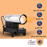 جت هیتر گازوییلی باکدار 50 هزار تهویه البرز MLB50