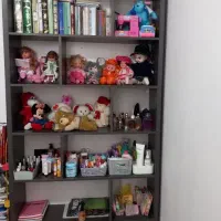 تخت خواب و کتابخانه و شلف و عروسک|اسباببازی بچه|نهاوند, |دیوار