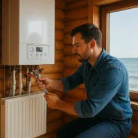 نصب تعمیر پکیج*سرویس پکیج*تعمیرآبگرمکن*موتورخانه|خدمات پیشه و مهارت|رشت, گلسار|دیوار