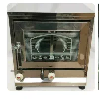 تنور گازی استیل دو سینی