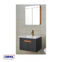 کابین و روشویی با باکس آینه بومرنگ