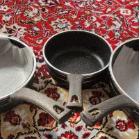 ماهیتابه های ست ۳تایی|ظروف پختوپز|آمل, |دیوار