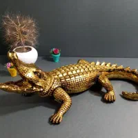 تمساه پلی استری طلایی