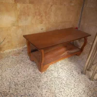 میز چوبی جلو مبلی بسیار شیک ومحکم