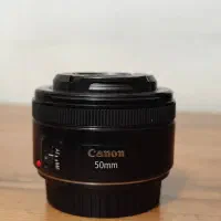 لنز فیکس canon 50mm f1.8