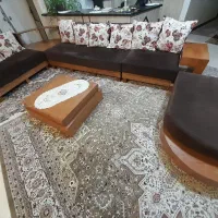 مبل راحتی ۷ نفره|مبلمان خانگی و میز عسلی|قم, بنیاد|دیوار
