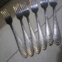 یک دست قاشق چنگال ست درحدنو|ظروف سرو و پذیرایی|بومهن, |دیوار