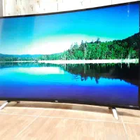 LED 55سامسونگ منحنی 4kهوشمند