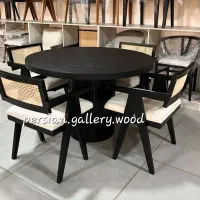 رادین میز ناهارخوری و صندلی پارچه ای مونتلو پرومکس