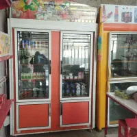 یخچال ایستاده و قفسه