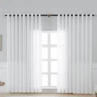 پرده حریر سیم دوزی جدید|پرده، رانر، رومیزی|پرند, فاز ۴|دیوار