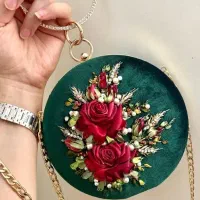 روبان دوزی مینیاتوری|کیف، کفش، کمربند|قم, باجک دو|دیوار