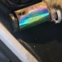 منبع اگزوز ۷۰۹ ۷رنگ کاملا سالم با سایلنسر