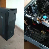 کامپیوتر کیس گیمینگ در حد همراه با بازی|رایانه رومیزی|آمل, |دیوار