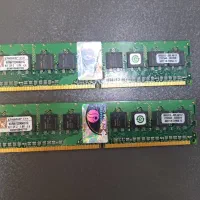 دو عدد رم کینگستون ۱ گیگ ddr2