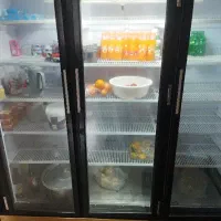 یخچال ایستاده در حد نو سلامت سلامت  سه درب صنعتی