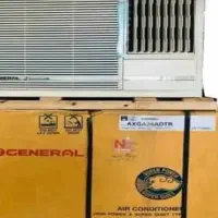 ۲ دستگاه کولر پنجره ای ۱۸ هزار کارکرده