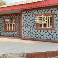 نمای رومی طرح سنگ و چوب|خدمات پیشه و مهارت|بوشهر, |دیوار