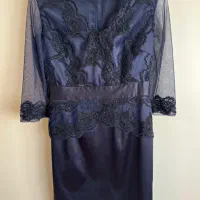 پیراهن  شیک و مجلسی برند ترک سایز ۴۰ دورسینه ۹۲