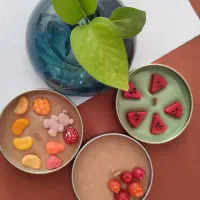 شمع های یلدایی|صنایع دستی و سایر لوازم تزئینی|قم, باجک دو|دیوار