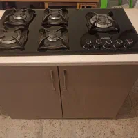 گاز صفحه ای همراه با کابینت